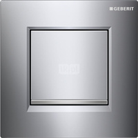 Pneumatyczny zawór spłukujący Geberit do pisuaru, ręczny, Typ 30, chrom bł.-chrom mat-chrom bł.