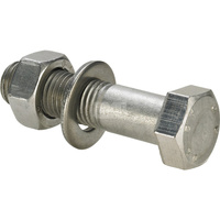 Zestaw montażowy, DN80/DN100xM16PN6, stal chromoniklowa / błyszczący