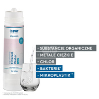 AQA Drink Pure Carbon Set (filtr TC200, głowica przyłączeniowa, AQA Monitor)