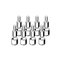 Zestaw przedłużający, stal nierdzewna / błyszczący do odpływów prysznicowych VIEGA 4971.70