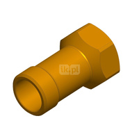 Przedłużka rury DN20 L60 G1A