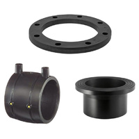 Adapter kołnierzowy tworzywo sztuczne dł.240mm szer.250mm PE-HD 110X6,6 DN 100 WILO