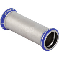Mufa GEBERIT Mapress Edelstahl przesuwna, stal nierdzewna, 42 mm, DN 40 x 42 mm x DN 40 (mufa zaprasowywana x mufa zaprasowywana), (głębokość: 20 mm) z uszczelką