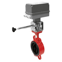 Przepustnica kołnierzowa z siłownikiem Dn 200 230 V