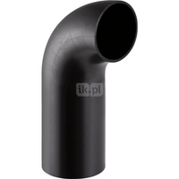 Kolano 90' GEBERIT HDPE, polietylen, 50 mm (króciec)