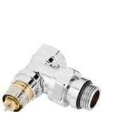 Zawór grzejnikowy termostatyczny DANFOSS z nastawą wstępną (bez ograniczenia skoku), połączenie 1/2'' (chrom)