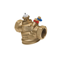 Zawór AB-QM, DN 25, Ze złączkami pomiarowymi, gwint wewnętrzny