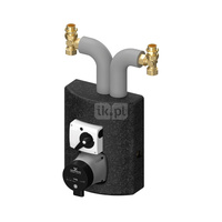 GRUPA POMPOWA DO OGRZEWANIA PODŁOGOWEGO Z MIESZACZEM I SIŁOWNIKIEM DO REGULACJI TEMPERATURY (ALPHA2 15-60) TKM Compact