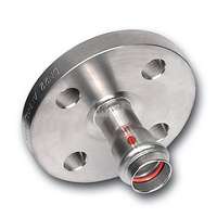 Kołnierz zaciskowy SANHA NiroTherm Industry stal nierdzewna DN 80 (88.9 mm)