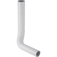 Rura spłukująca, niecentryczna, lewa, 6cm, biały-alpin