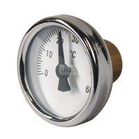 Kontaktowy termometr bimetaliczny. Sprężyna do mocowania na rurę TBC-33 13.5MM 0-80 st.C/C2+NK+A+JS