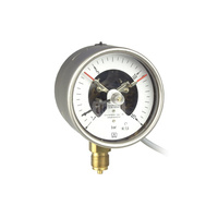 Manometr z rurką Bourdona AFRISO RF kontaktowy magnetyczny MK2 -1/5 bar radialne G1/2B fi 100 mm, kl. 1,0%