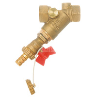 Filtr do wody HERZ z zaw. spust., z drobnymi oczkami stal (chromowo-niklowana) GW DN 15