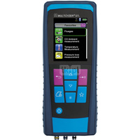 Sensor O2, CO/H2, pomiar ciągu kominowego AFRISO Multilyzer STx wyświetlacz kolorowy TFT 2,8'', akumulator Li-Ion, z drukarką, z walizką