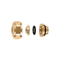 Złączka zaciskowa do rur miedzianych, mosiężnych, ze stali. Z uszczelką O-Ring 3/4-16