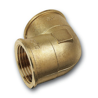 Kolano 90' SANHA PURAFIT, brąz, 1'' (GW)