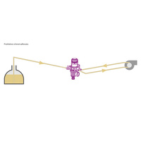 Filtr olejowy AFRISO FloCo-Top-2CM Sizintegrowany z odpowietrznikiem fi 3/8''/3/8'' GW x GZ, z wkładem plastikowym, maks. przepływ 100 l/h