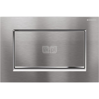 Przycisk uruchamiający Geberit Sigma30 1M, przedni, chrom szczot.-chrom bł.-chrom szczot.