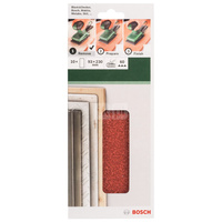 10-częściowy zestaw papierów ściernych do szlifierek oscylacyjnych K = 60