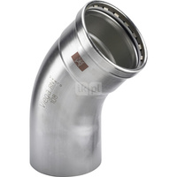 Łuk 45' VIEGA 1726.1XL, stal nierdzewna / stal nierdzewna, 108 mm (zz x zz)