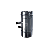 Rura z króćcem 1/2'' MK ŻARY PR RTM PSI (malowana) 60/100mm, długość 250 mm