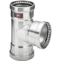 Trójnik VIEGA 1718XL stal szlachetna 88.9 mm x 28 mm x 88.9 mm (mw x mw x mw)