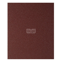 Papier ścierny do szlifowania ręcznego drewna i farby, 230 x 280 mm, ziarnistość 60 K = 60