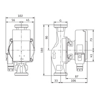 Praktyczna pompa obiegowa Wilo-Atmos PICO 25/1-8