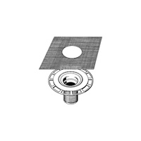 Element wyrównujący wysokość, tworzywo sztuczne / szary do odpływów prysznicowych VIEGA 4925