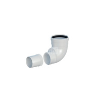 Kolano PP 87 st. redukcyjne DN60/80mm z uszczelką [EPDM] skręcane