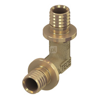 Kolano 90' TECE flex, mosiądz, 40 mm (zz x zz)