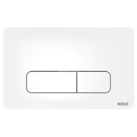 NOVA PRO przycisk spłukujący, biały