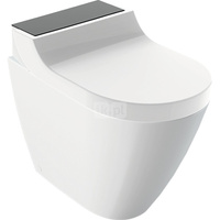 Urządzenie WC z funkcją higieny intymnej Geberit AquaClean Tuma Comfort, stojąca miska WC, szkło czarne