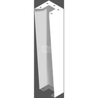 podpora z blachy 1mm: 800X235mm, do szafy gł.250 (25, 25 G, 52 G6, 52 G6G), RAL9003