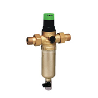Filtr mini-plus do wody pitnej do temp. 70 st.C, z regulatorem ciśnienia, 3/4", z opłukiwaniem