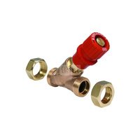 Kombi 3-Plus czerwony, zasilanie, 1 1/2", gw. zewn.