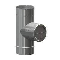 Trójnik pod regulator ciągu 90' MK ŻARY ST TRI REG 120 mm x 150 mm x 120 mm