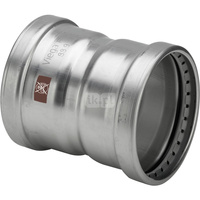 Mufa VIEGA 1715XL, stal nierdzewna / stal nierdzewna, 108 mm (zz x zz)