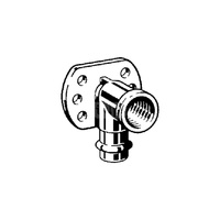 Uchwyt montażowy ścienny VIEGA 2625.5 brąz GW x zz 1/2'' x 12mm