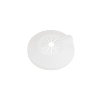 Pojedyncza rozeta maskująca z białego tworzywa ABS