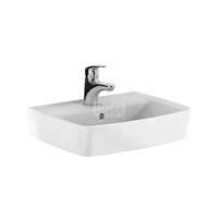 REKORD umywalka mebl. prostokątna 50 cm z/o biała