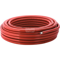 Rura PE-RT II/AL/PE-RT II GEBERIT MeplaTherm 20 mm x 2.5 mm izolacja: 6 mm, izolacja kolor czerwony - kręgi 50m wielowarstwowa gładka