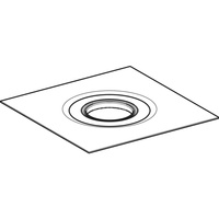 Kołnierz przyłączeniowy Geberit Pluvia do pokryć bitumicznych