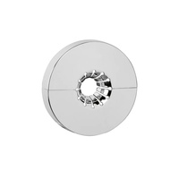 Pojedyncza rozeta maskująca, chromowana