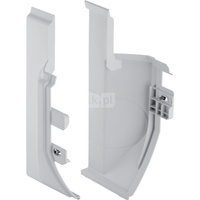 Osłona ścienna AqC8000+ APs, biały-alpin 