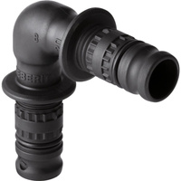 Kolano 90' GEBERIT Mepla, PVDF / PVDF, 40 mm, DN 32 x 40 mm x DN 32 (końcówka wciskowa x końcówka wciskowa), (głębokość: 32 mm) z uszczelką