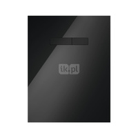 Przycisk spłukujący do stelaża (Mechaniczny) TECE lux szkło, kolor czarny