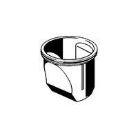 Element odpływu, tworzywo sztuczne / szary do odpływów prysznicowych VIEGA 495621