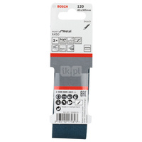 3-częściowy zestaw taśm szlifierskich X450 40 x 305 mm, 120