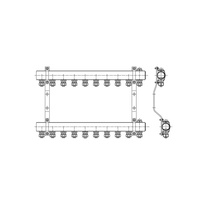 PHA-102/Z Komplet rozdzielacza 10-obwod.